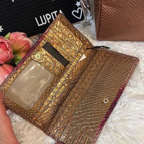 Brahmin Marissa/Ady set in pomegranate harkness - Picture 6 of 12